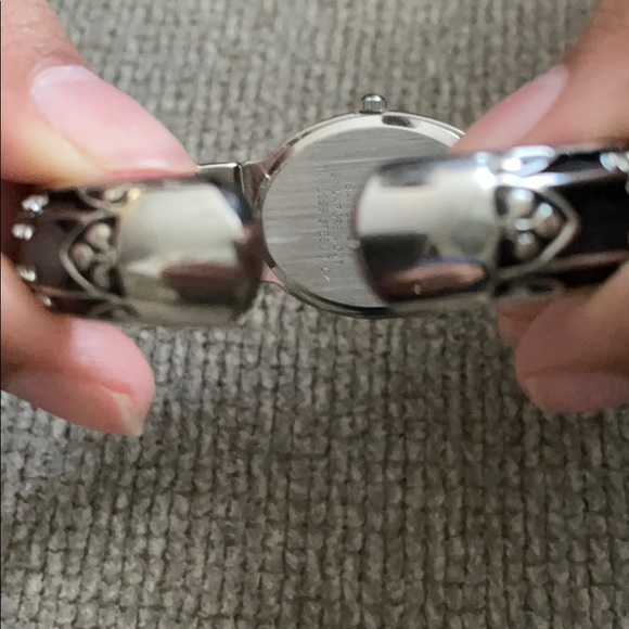 Black and silver cuff watch. - Picture 3 of 3